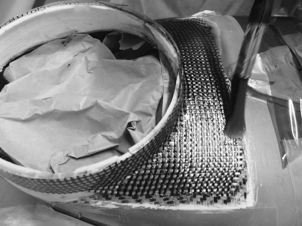 Réparation drône carbone 