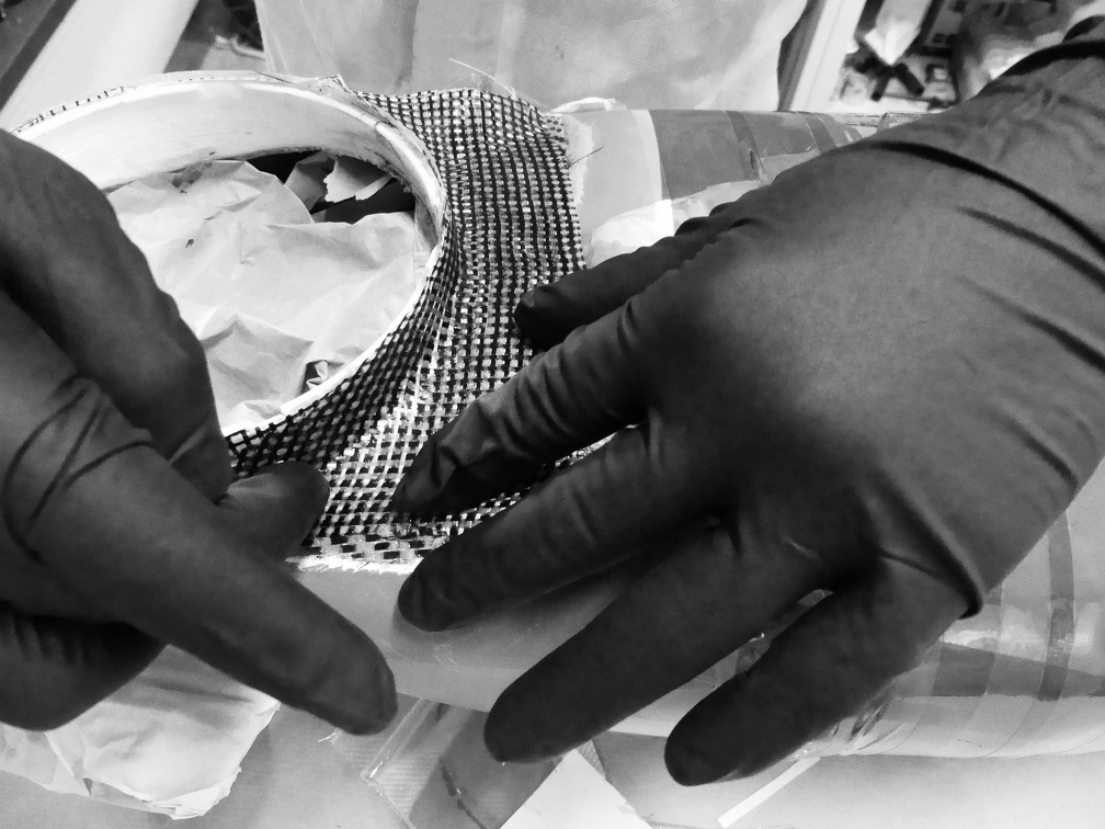 Réparation drône carbone 