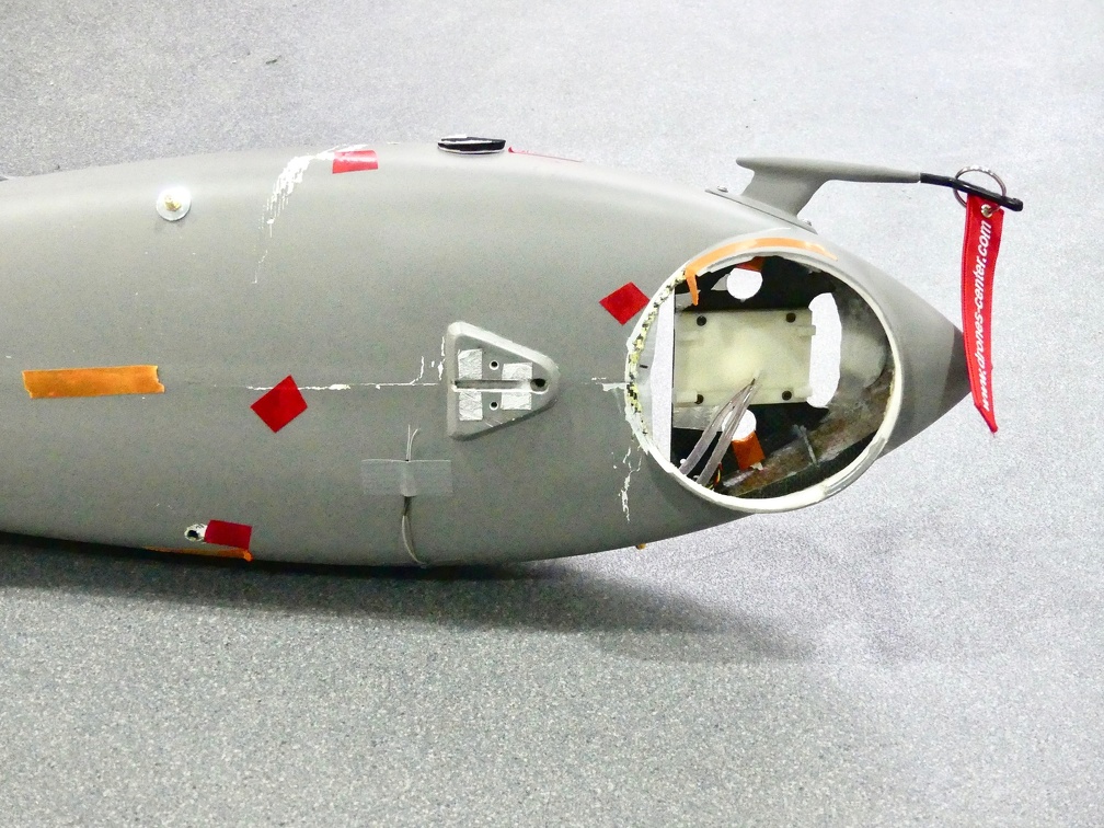 Réparation drône carbone 